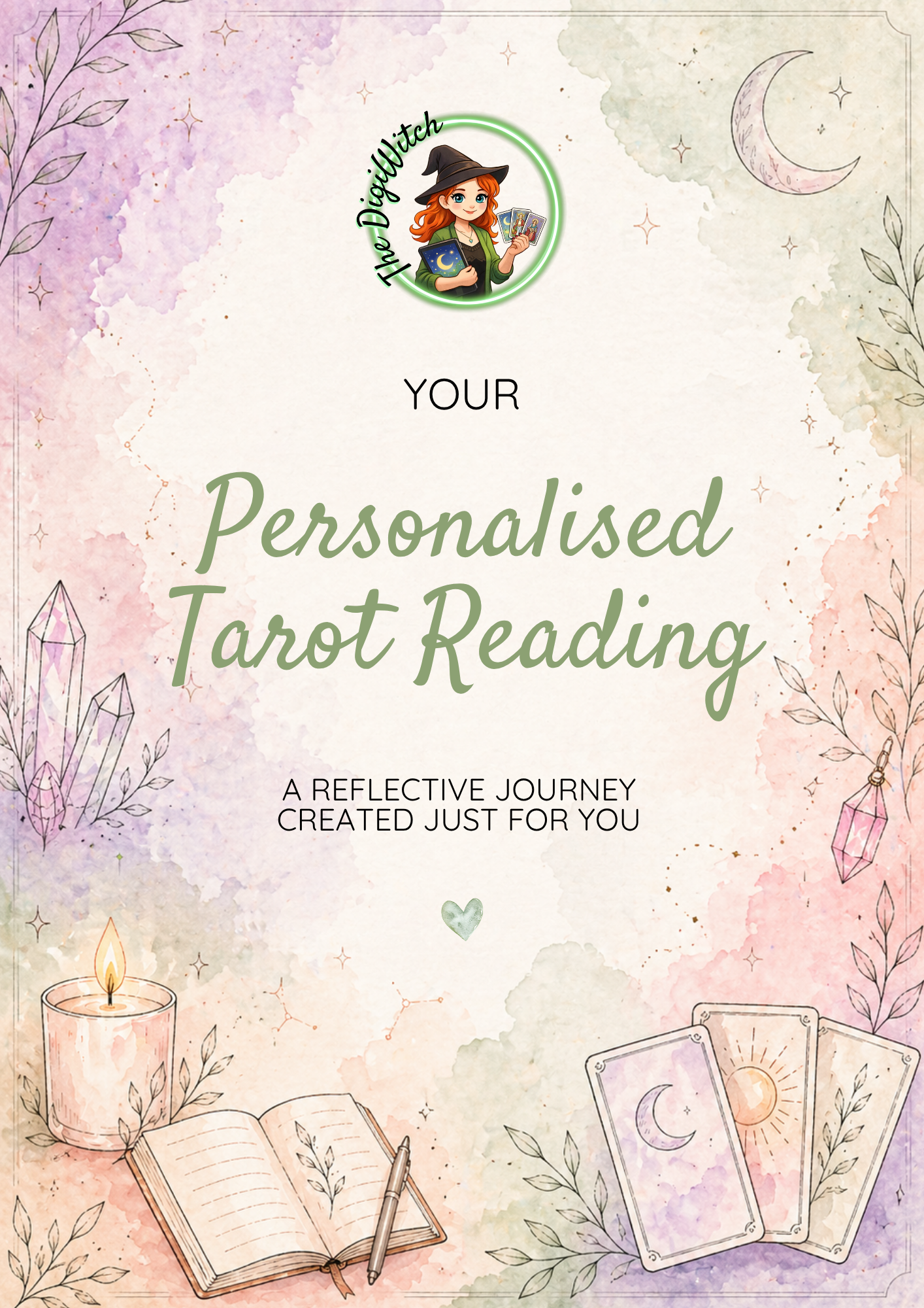 ✨Clarity & Perspective - 3 Card Tarot Reading – PDF Delivery