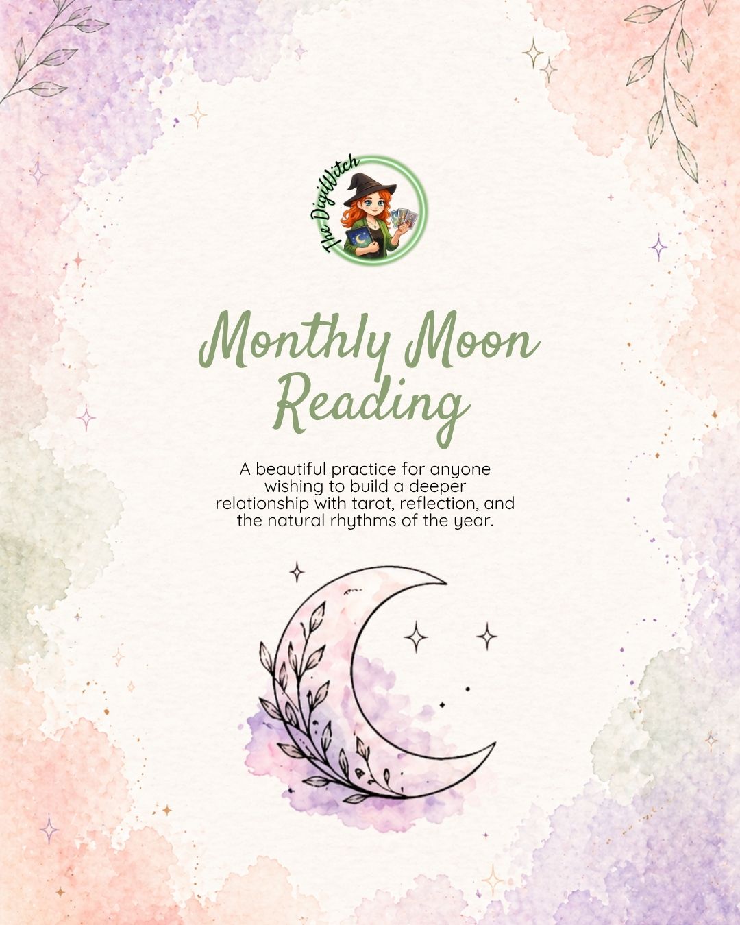 🌑 Monthly Moon Reading