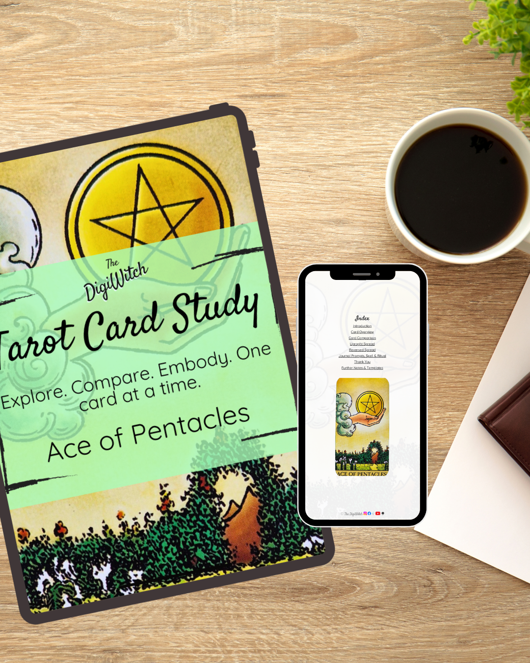 Tarot Card Study: Ace of Pentacles
