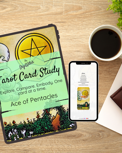 Tarot Card Study: Ace of Pentacles