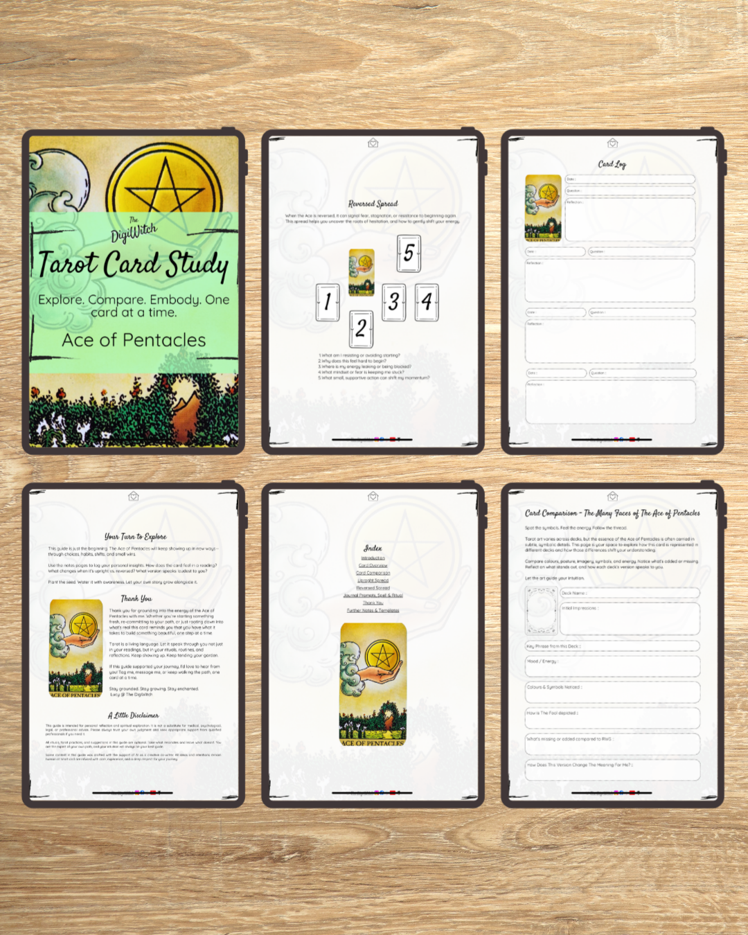 Tarot Card Study: Ace of Pentacles