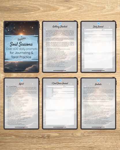 Soul Seasons: A Year of Journaling & Tarot Practice