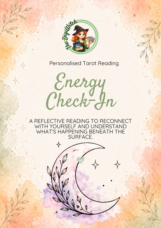 ✨Energy Check-In - 3 Card Tarot Reading – PDF Delivery