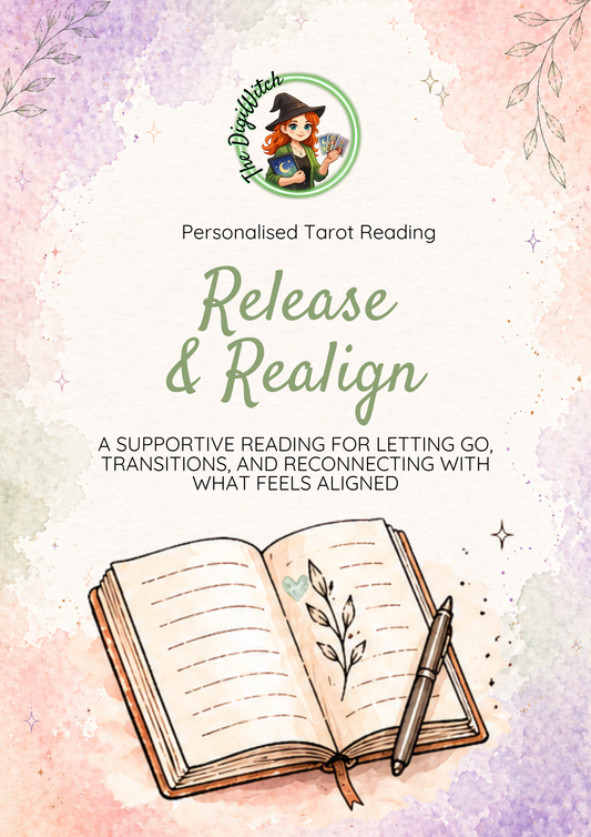 ✨Release & Realign - 3 Card Tarot Reading – PDF Delivery