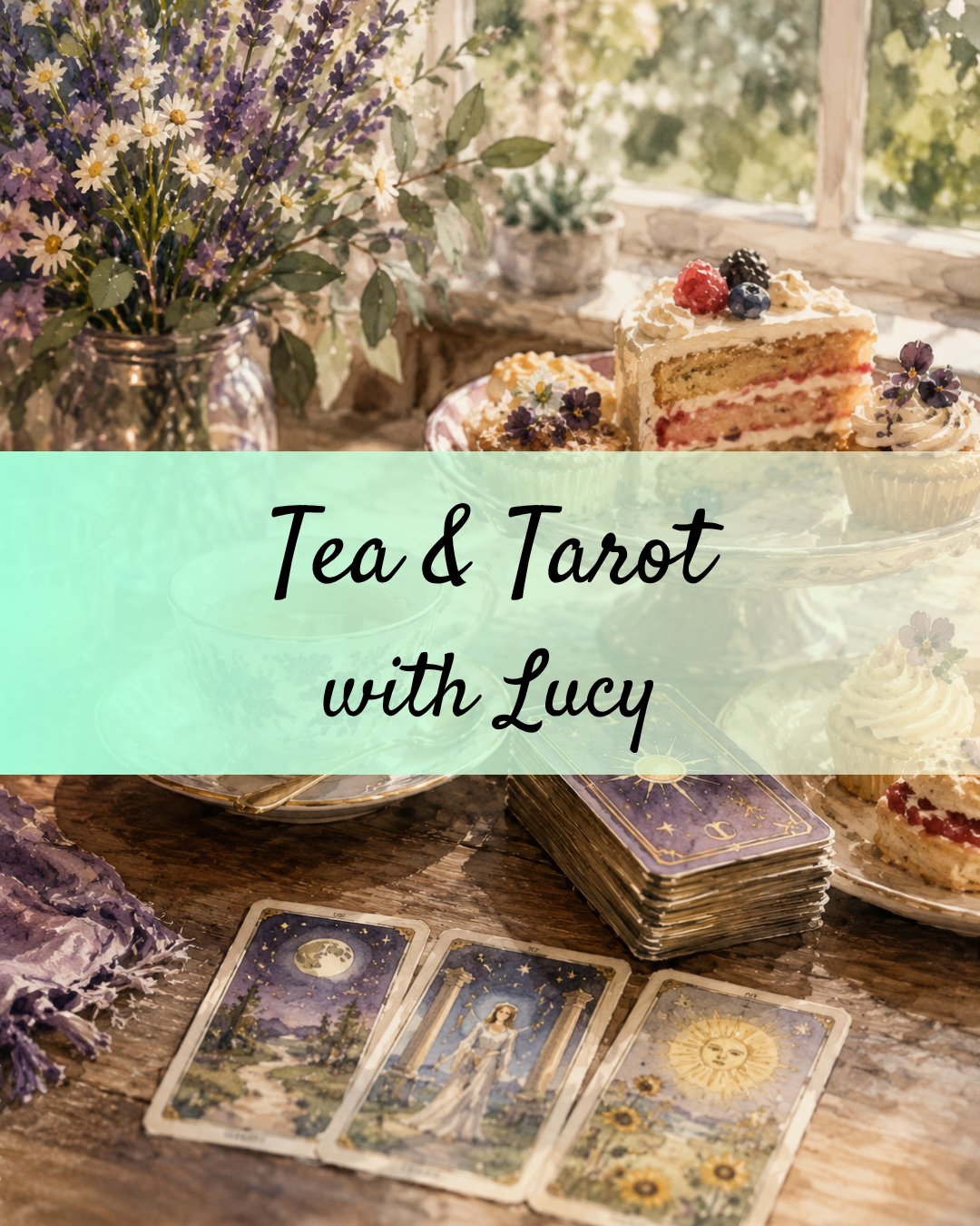 ✨ Tea & Tarot with Lucy ✨In-Person Gathering