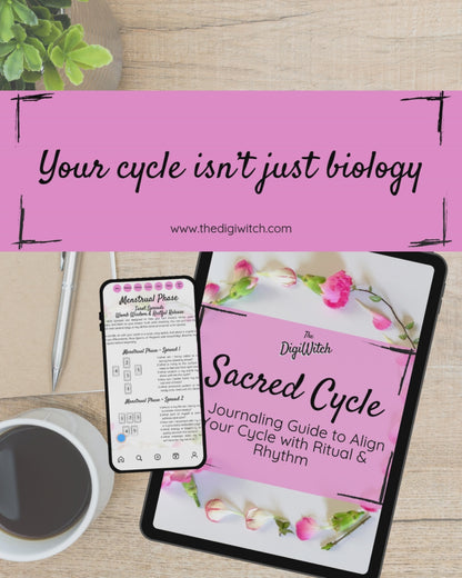 Sacred Cycle - Menstrual Cycle Journaling Guide